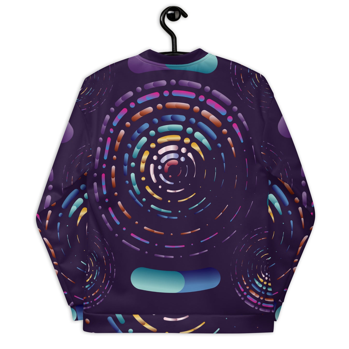 Unisex Bomber Jacket Kukloso Abstracticon No 17 - Free Shipping