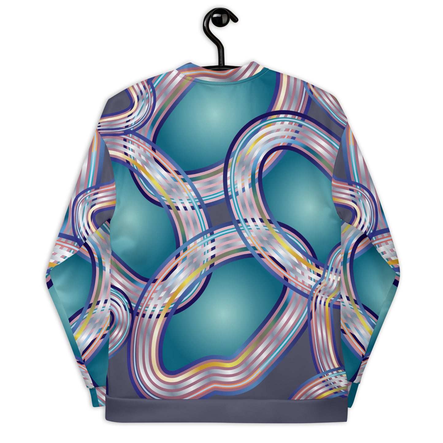 Unisex Bomber Jacket Kuklooso Abstracticon No 1 - Free Shipping