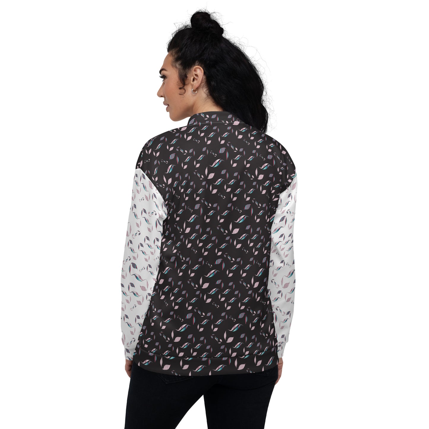 Unisex Bomber Jacket Kukloso Abstractical No 238 - Free Shipping