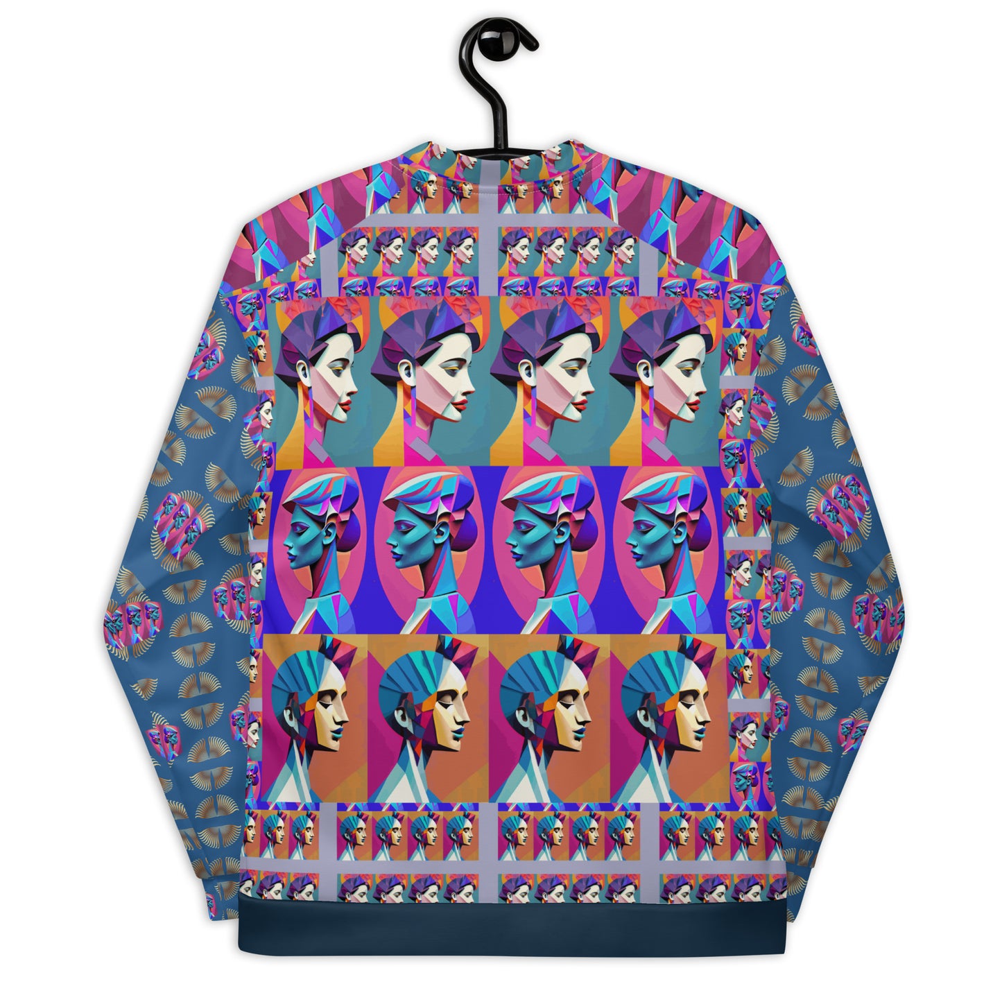 Unisex Bomber Jacket Kukloso Abstracticon No 25 - Free Shipping