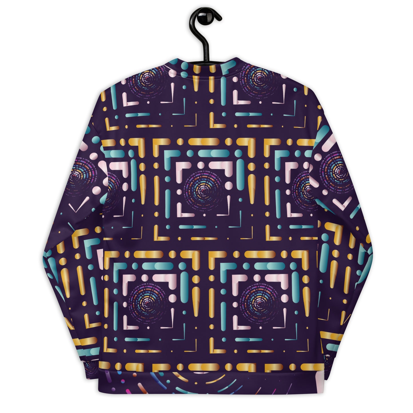 Unisex Bomber Jacket Kukloso Abstracticon No 19 - Free Shipping