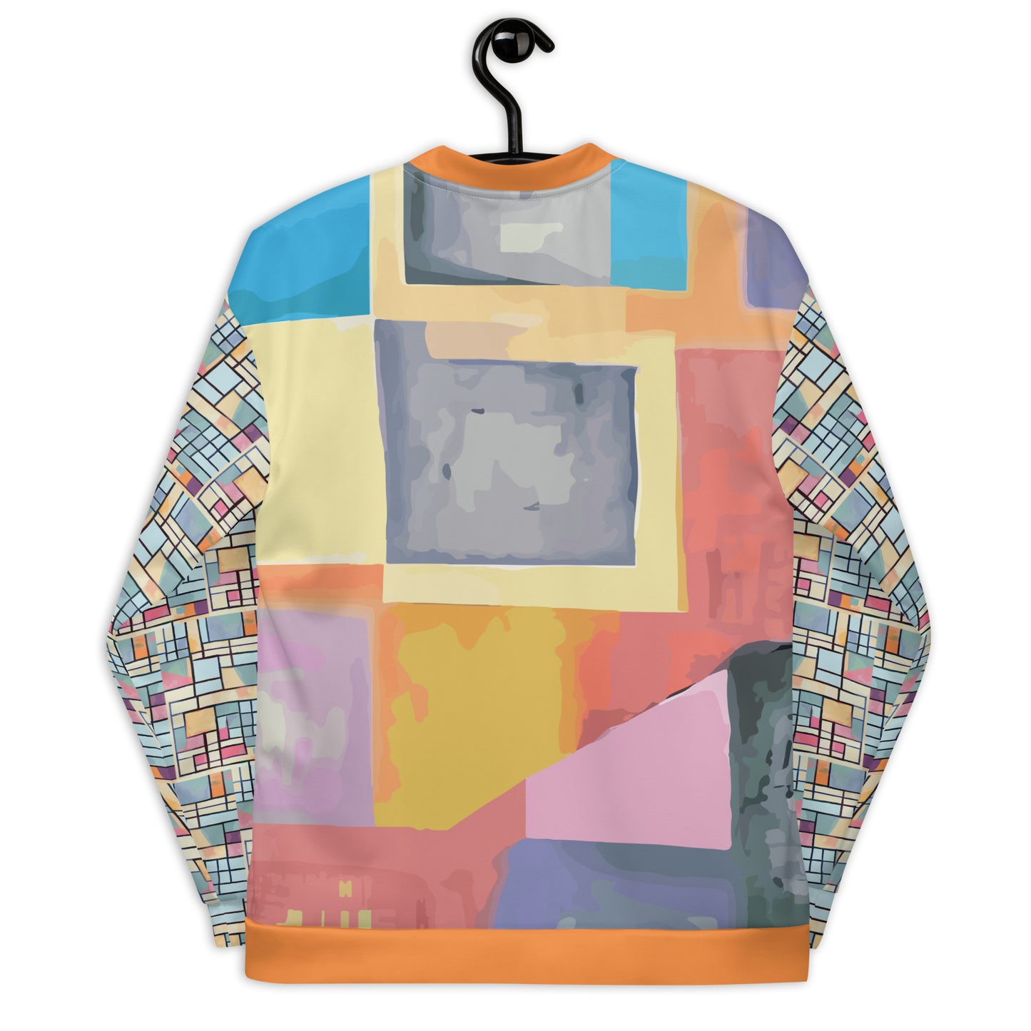 Unisex Bomber Jacket Kukloso Abstracticon No 27 - Free Shipping