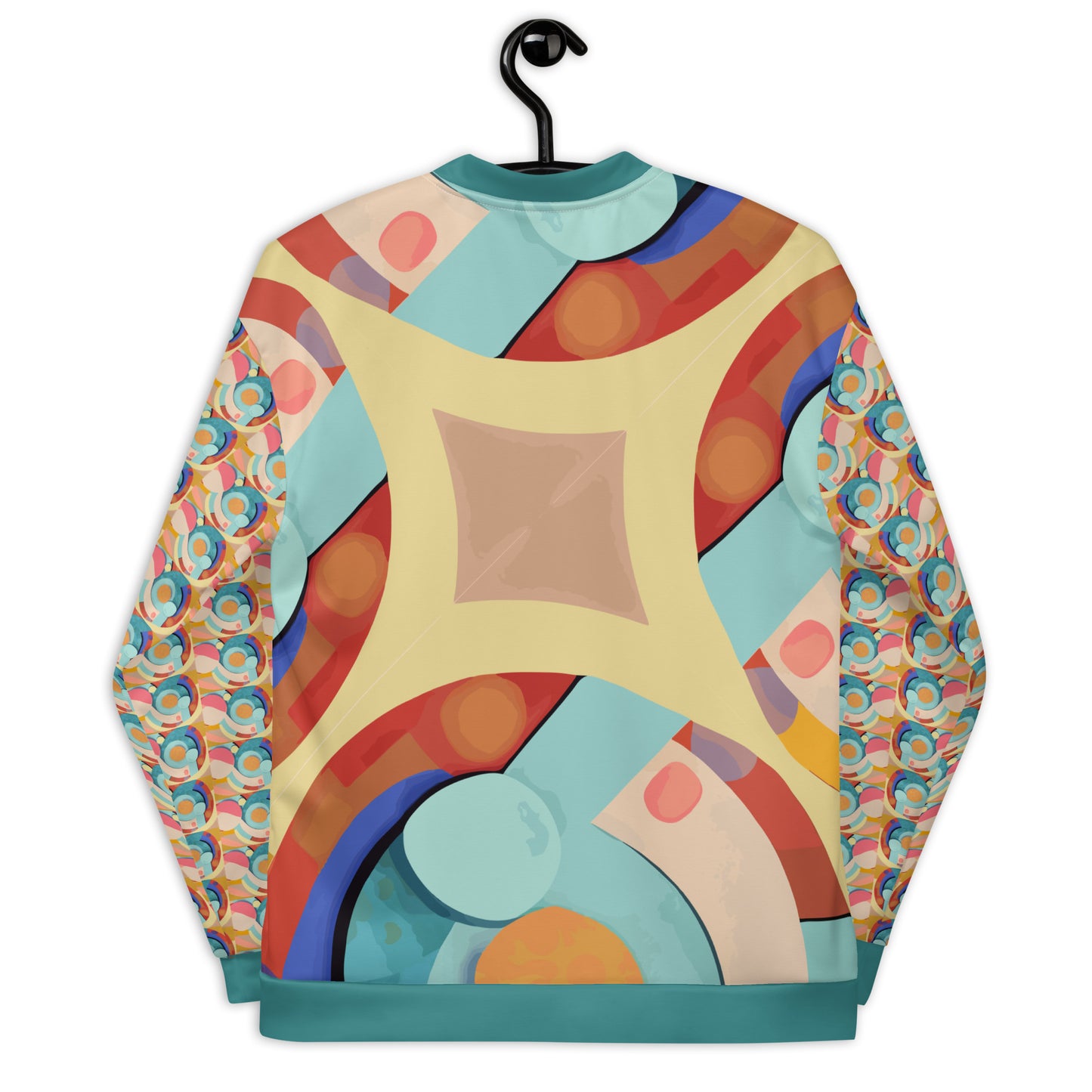 Unisex Bomber Jacket Kukloso Abstracticon No 28 - Free Shipping