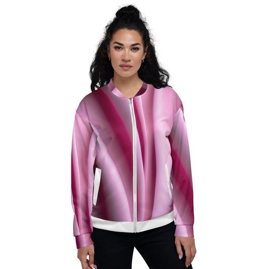 Unisex Bomber Jacket Kukloso Color Flow No 24 - Free Shipping