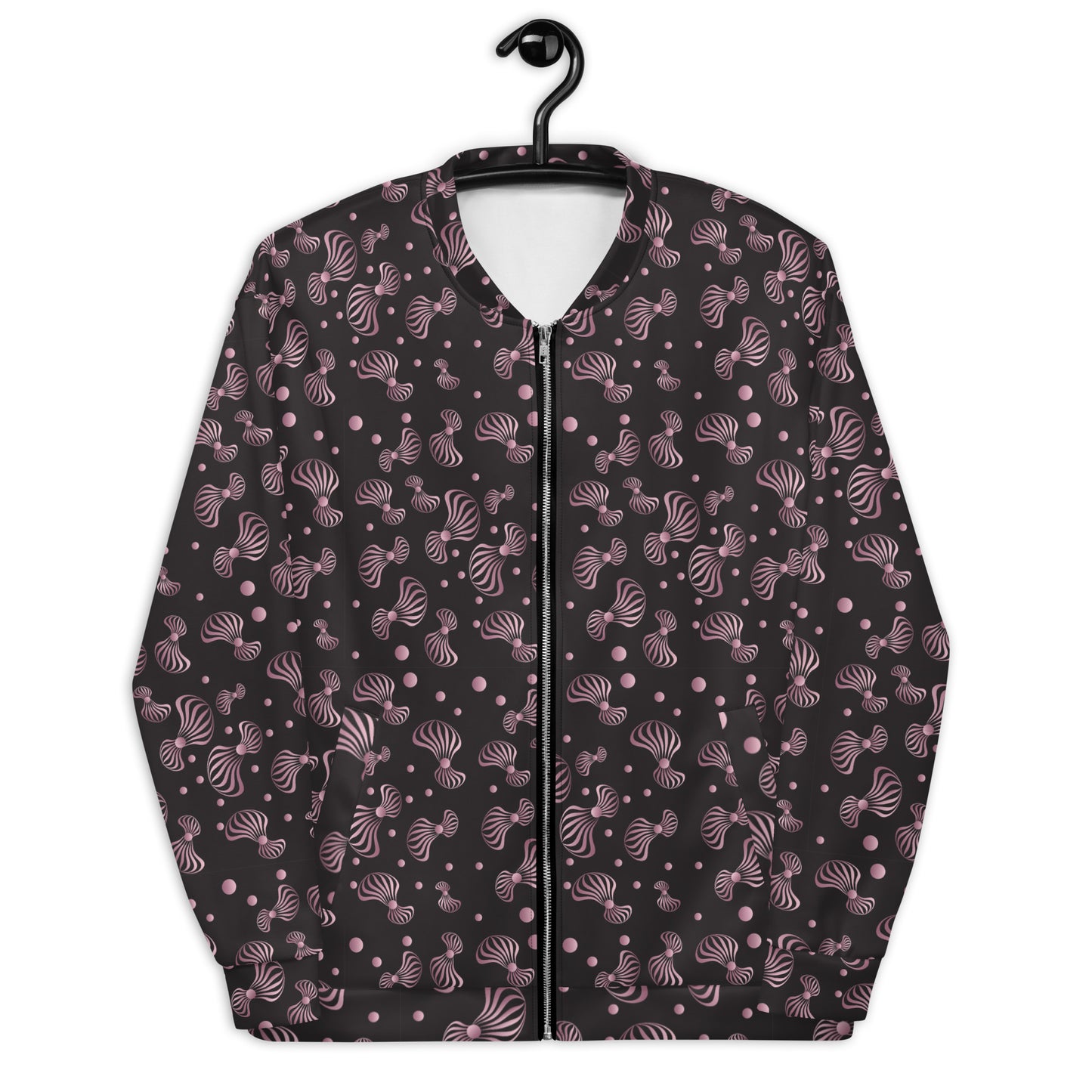 Unisex Bomber Jacket Kukloso Whimsical No 90 Free Shipping