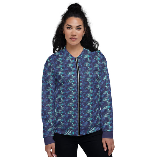 Unisex Bomber Jacket Kukloso Whimsical No 90 A Free Shipping