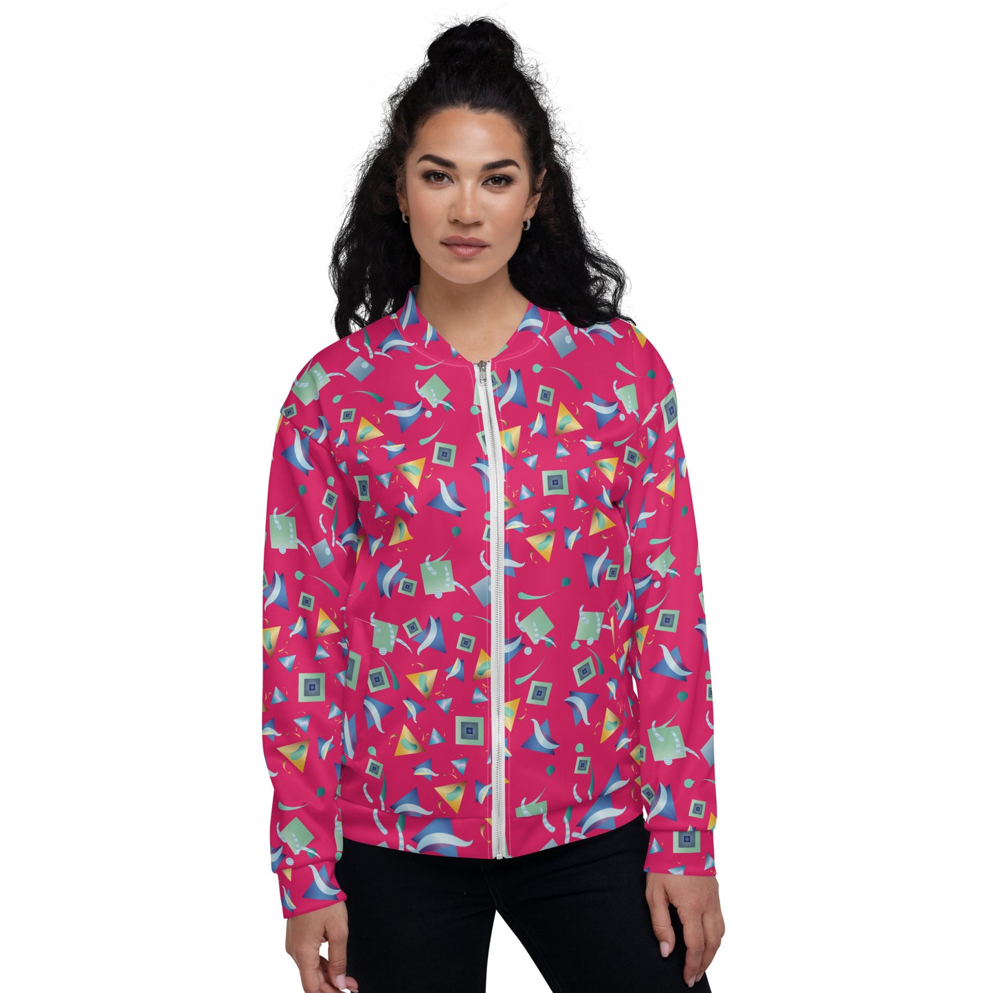 Unisex Bomber Jacket Kukloso Whimsical No 11 F Free Shipping