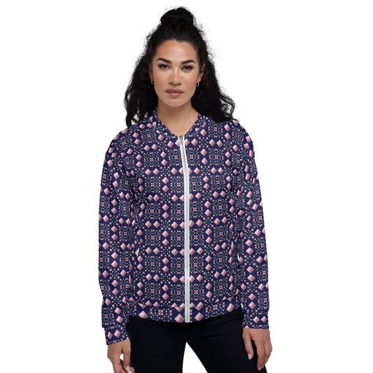 Unisex Bomber Jacket Kukloso Whimsical No 45 A Free Shipping