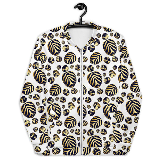 Unisex Bomber Jacket Kukloso Whimsical No 76 B Free Shipping