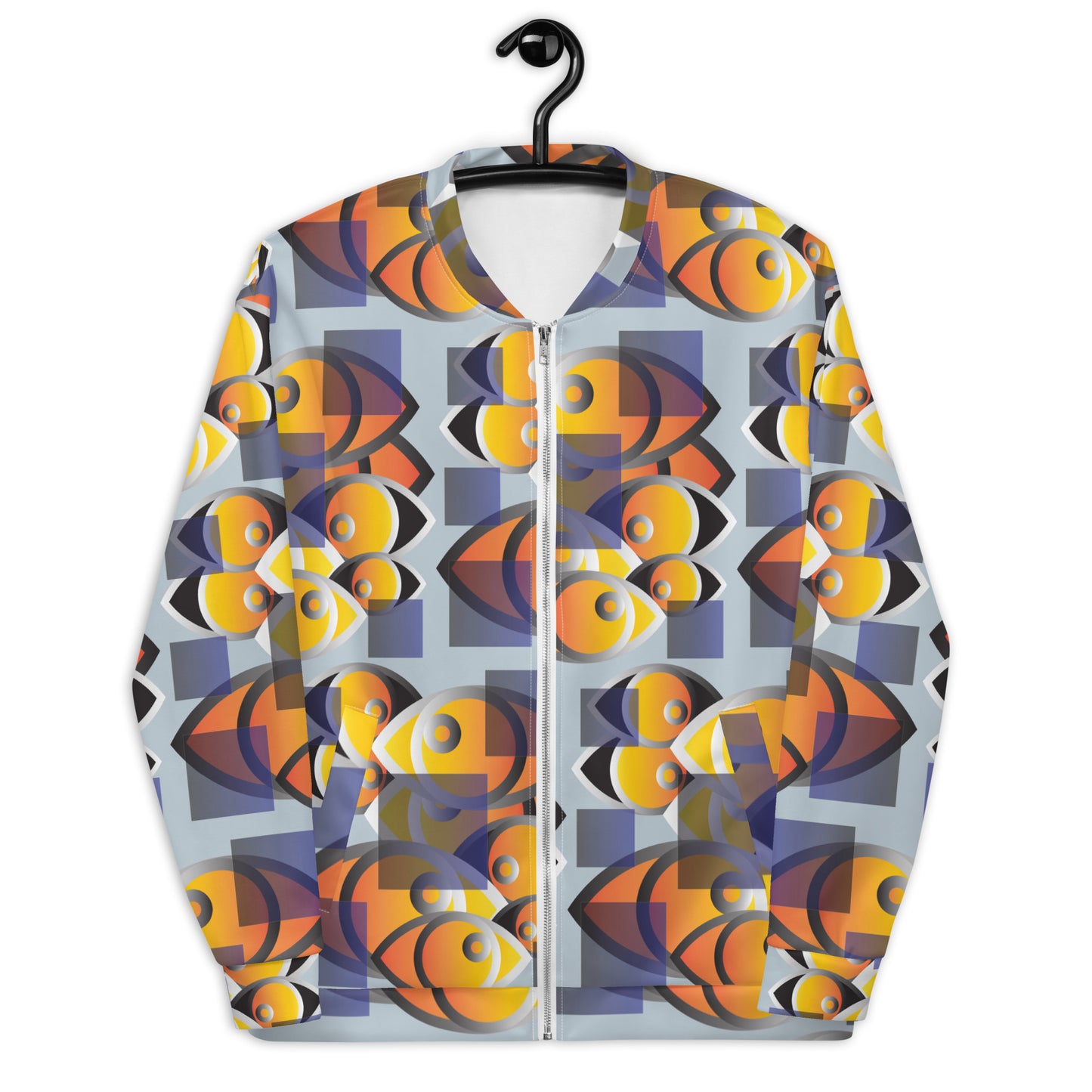 Unisex Bomber Jacket  Kukloso Abstractical No 253 - Free Shipping