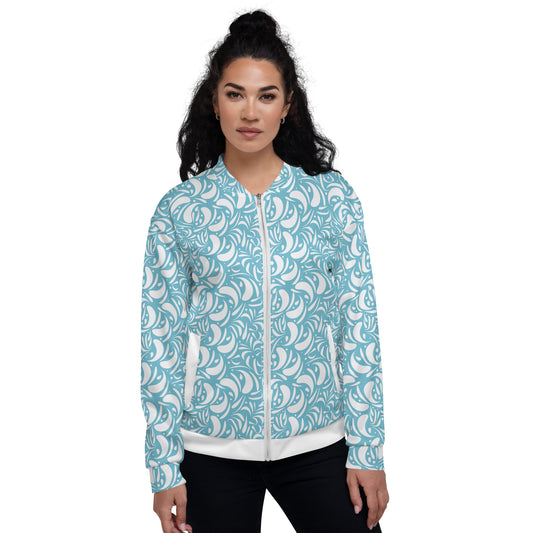 Unisex Bomber Jacket Kukloso Panopoly de fleuron No 2 - Free Shipping