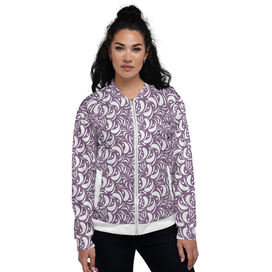 Unisex Bomber Jacket Kukloso Panopoly de fleuron No 5 - Free Shipping