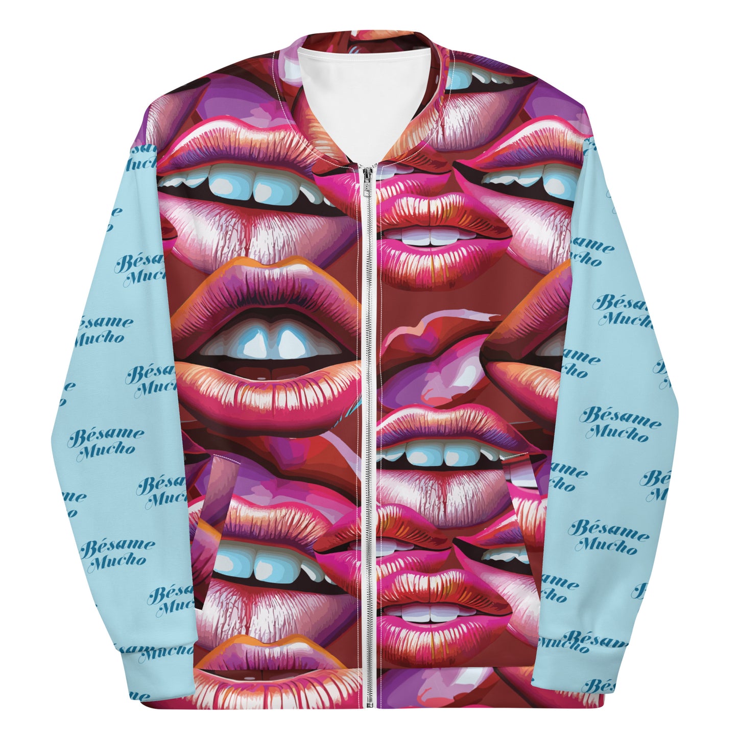 Unisex Bomber Jacket Kukloso Besame Mucho No 1 - Free Shipping