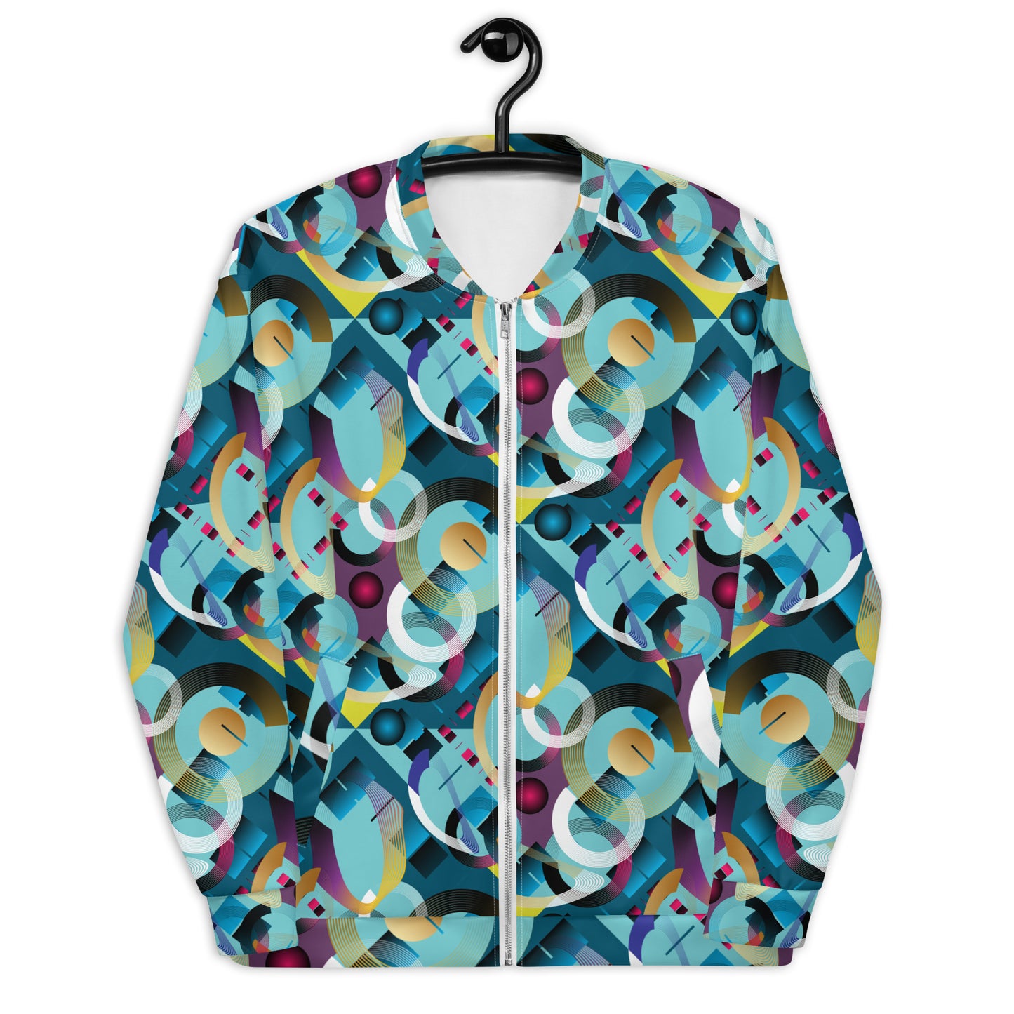 Unisex Bomber Jacket Kukloso Abstracticon No 1 - Free Shipping