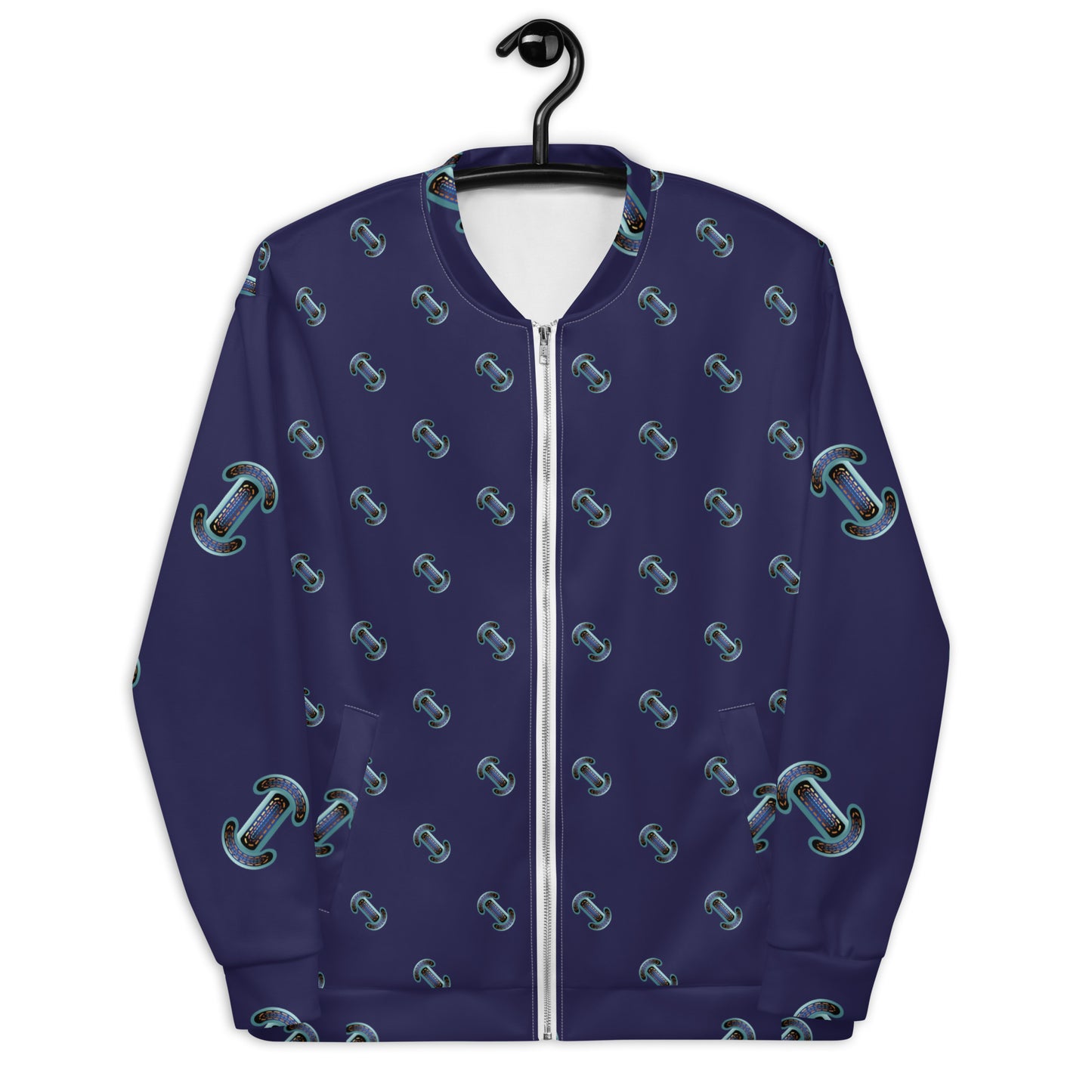 Unisex Bomber Jacket Kukloso Abstracticon No 5 - Free Shipping