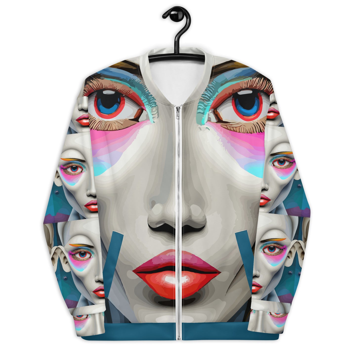 Unisex Bomber Jacket Kukloso Space Ladies No 60 - Free Shipping