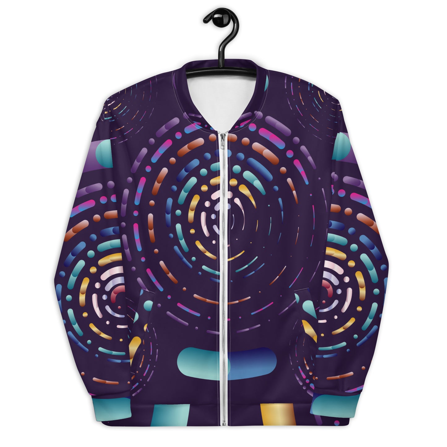 Unisex Bomber Jacket Kukloso Abstracticon No 17 - Free Shipping