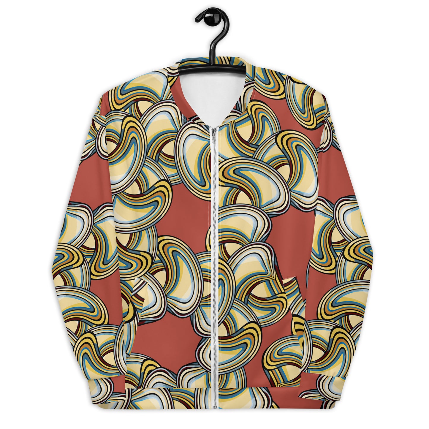 Unisex Bomber Jacket Kukloso Abstracticon No 11 - Free Shipping