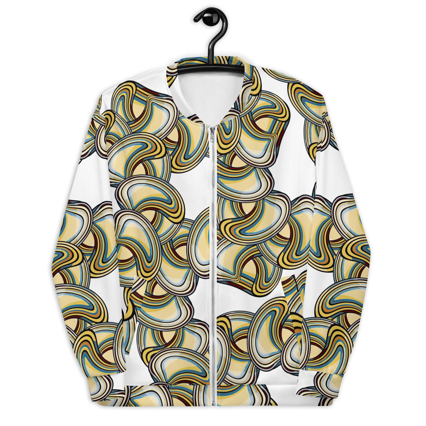 Unisex Bomber Jacket Kukloso Abstracticon No 10 - Free Shipping