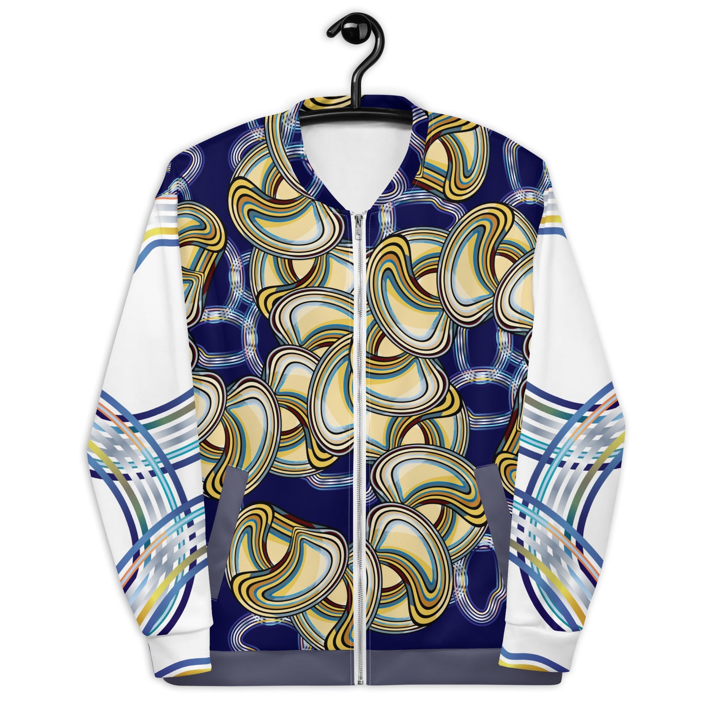 Unisex Bomber Jacket Kukloso Abstracticon No 9 - Free Shipping