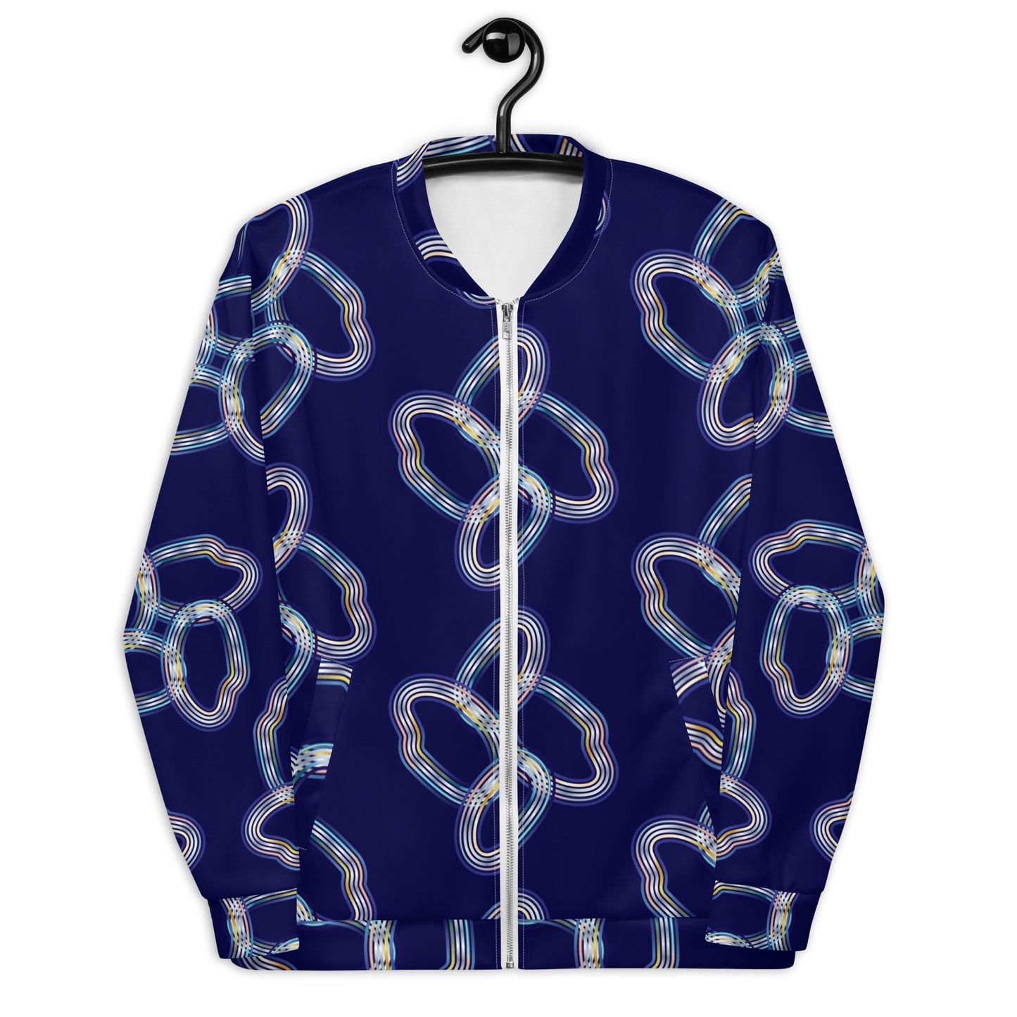 Unisex Bomber Jacket Kukloso Abstracticon No 8 - Free Shipping