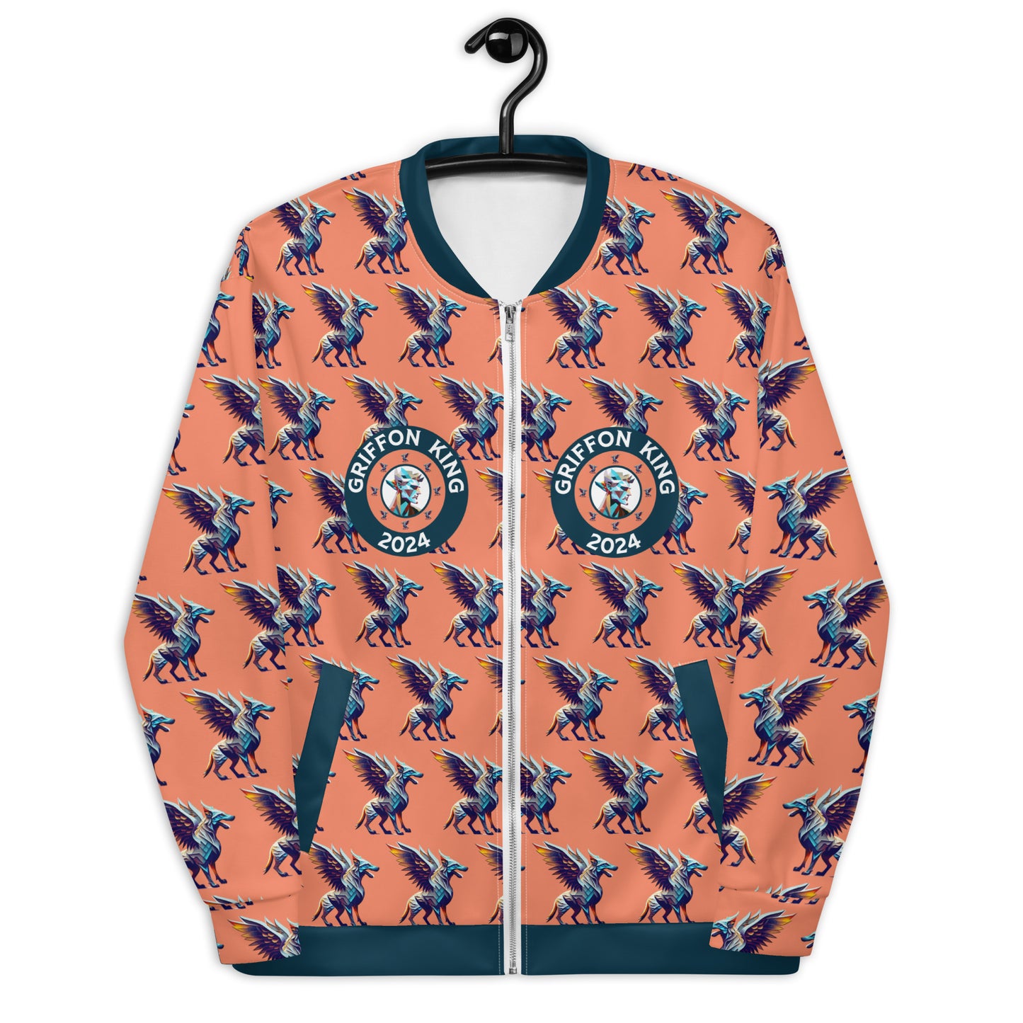 Unisex Bomber Jacket Kukloso Griffon King - Free Shipping