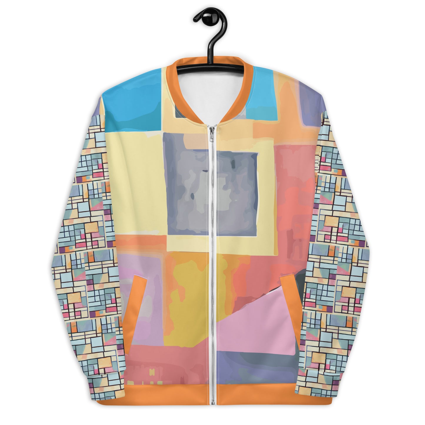 Unisex Bomber Jacket Kukloso Abstracticon No 27 - Free Shipping