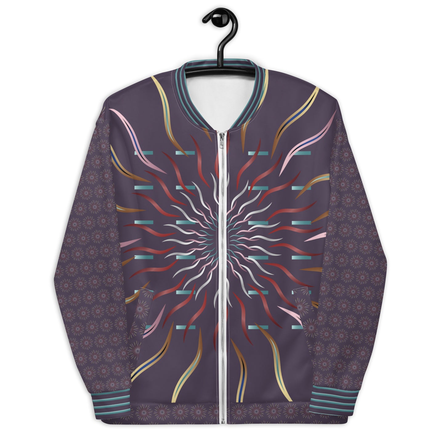 Unisex Bomber Jacket Kukloso Abstracticon No 32 - Free Shipping