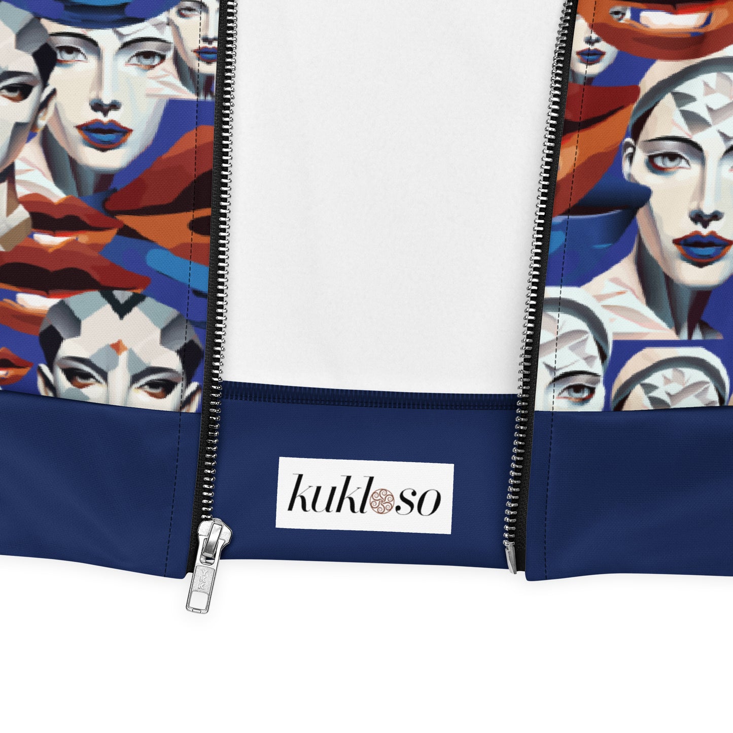 Unisex Bomber Jacket Kukloso Cubist Space Kisser No 1 - Free Shipping