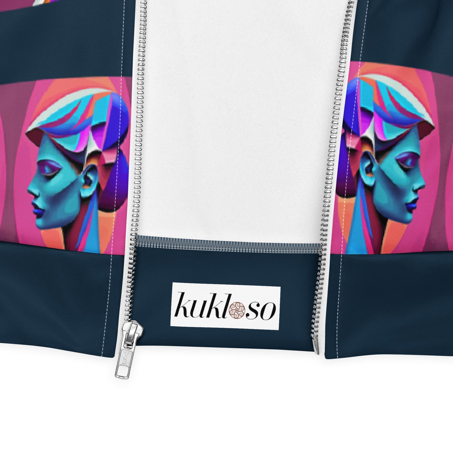 Unisex Bomber Jacket Kukloso Abstracticon No 24 - Free Shipping