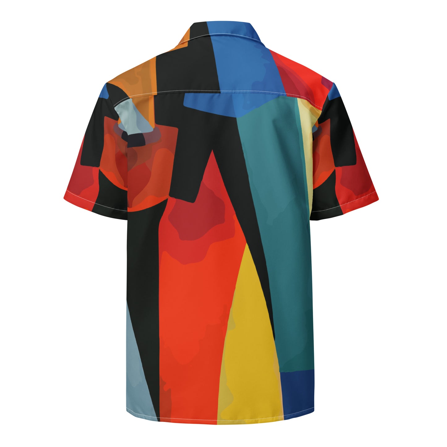 Unisex button shirt Kukloso Abstracticon No 35 - Free Shipping