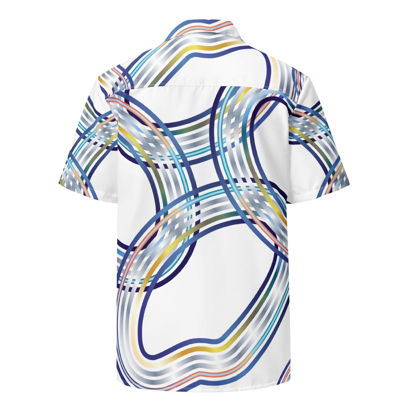 Unisex button shirt Kukloso Abstracticon No 2 - Free Shipping