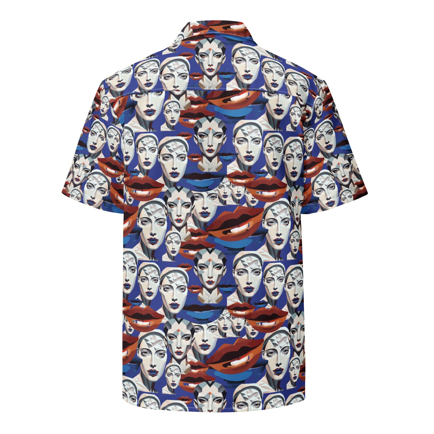 Unisex button shirt Kukloso Space Kisser No 1 - Free Shipping