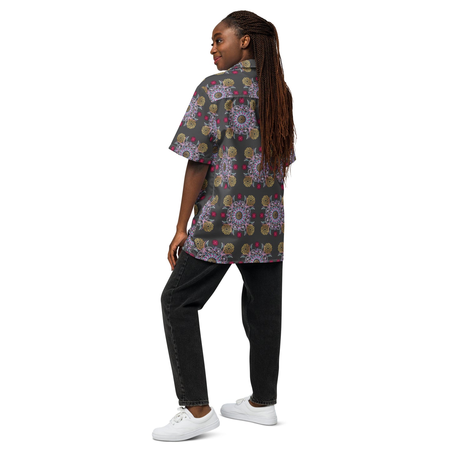 Unisex button shirt Kukloso Abstractical No 17 - Free Shipping