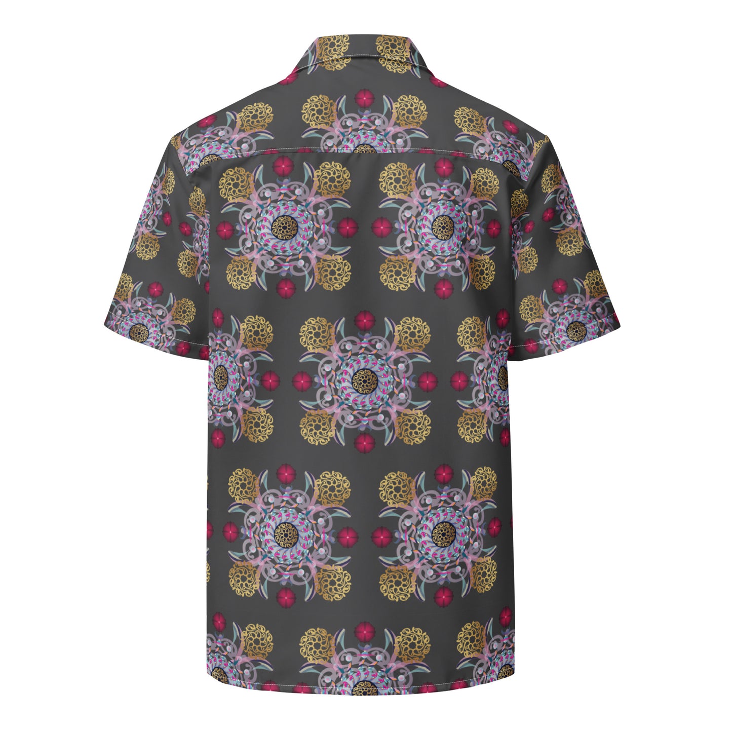 Unisex button shirt Kukloso Abstractical No 17 - Free Shipping