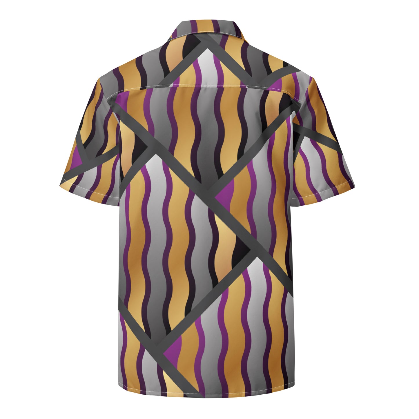 Unisex button shirt Kukloso Abstractical No 32 - Free Shipping