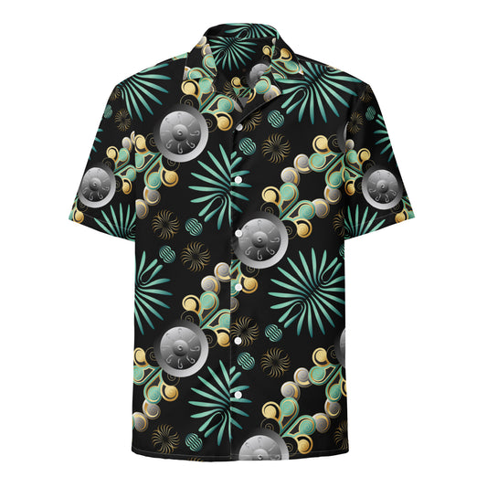 Unisex button shirt Kukloso Abstractical No 56 No 6 - Free Shipping