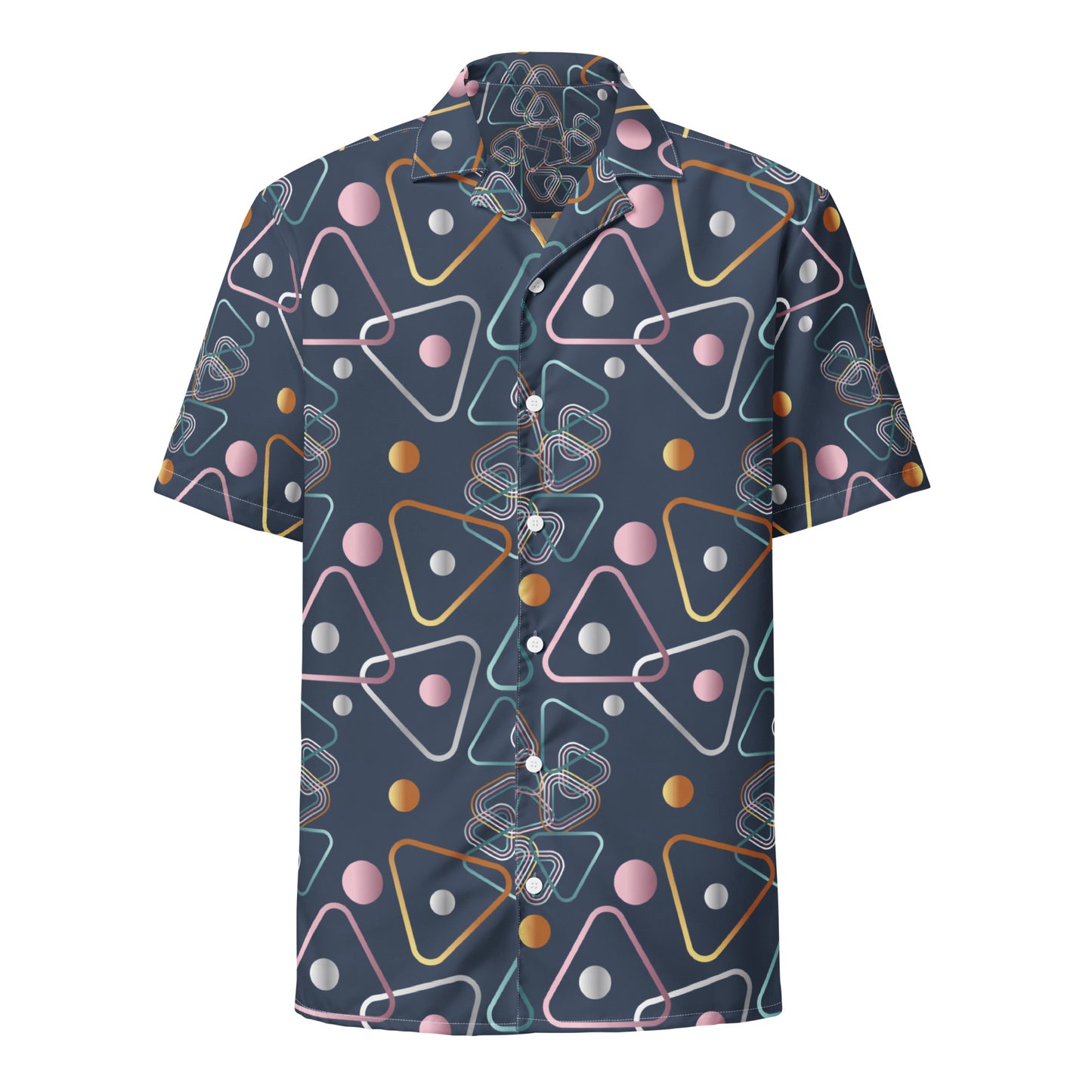 Unisex button shirt Kukloso Abstracticon No 30 - Free Shipping