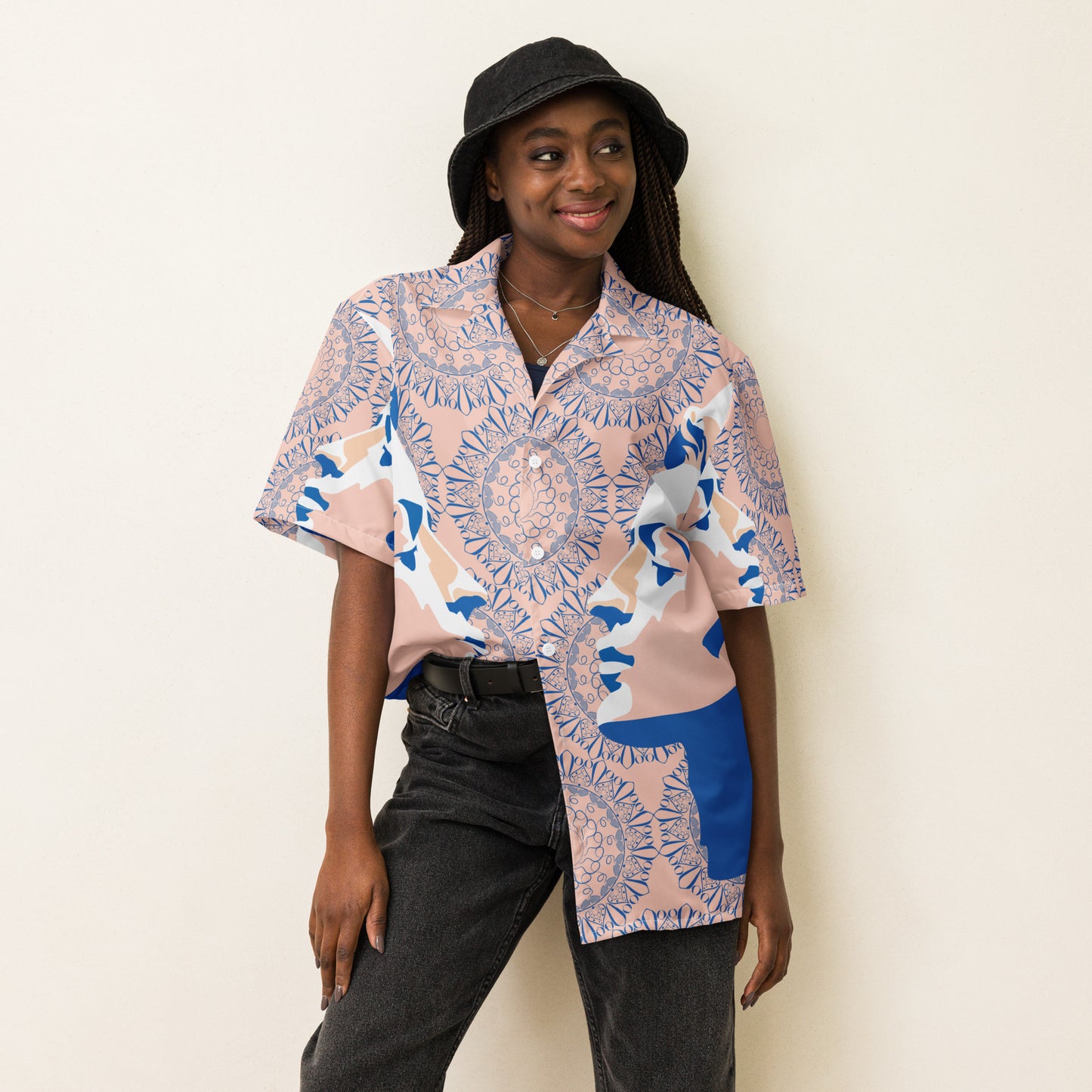 Unisex button shirt Kukloso Ladies First No 1 - Free Shipping