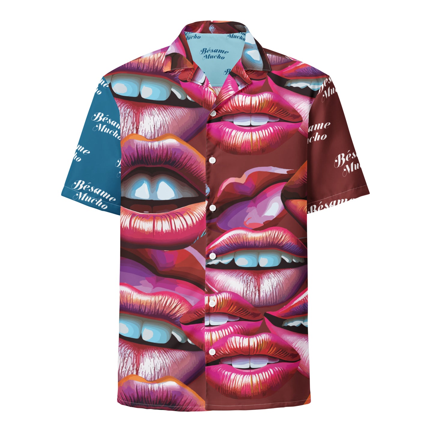 Unisex button shirt Kukloso Besame Mucho No 1 - Free Shipping