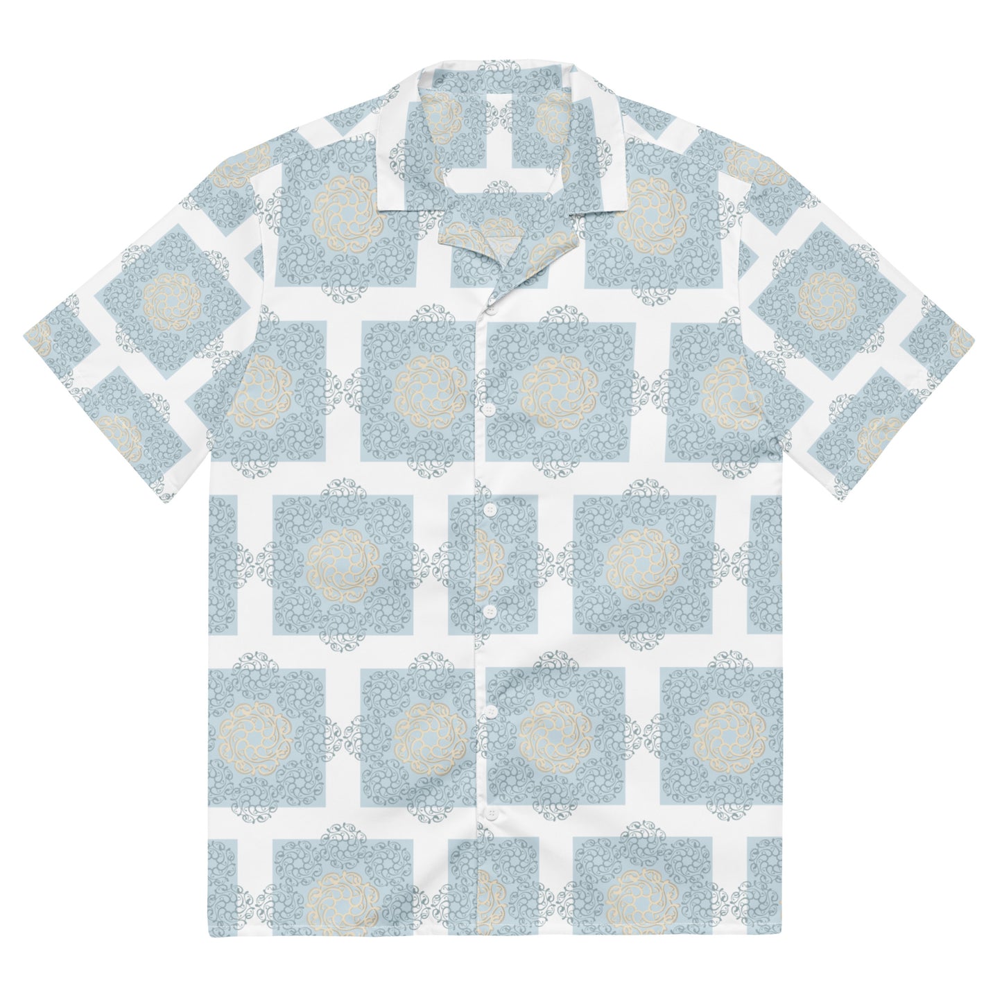 Unisex button shirt Kukloso Abstractical No 8 - Free Shipping