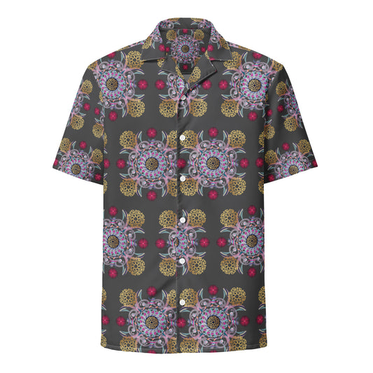 Unisex button shirt Kukloso Abstractical No 17 - Free Shipping