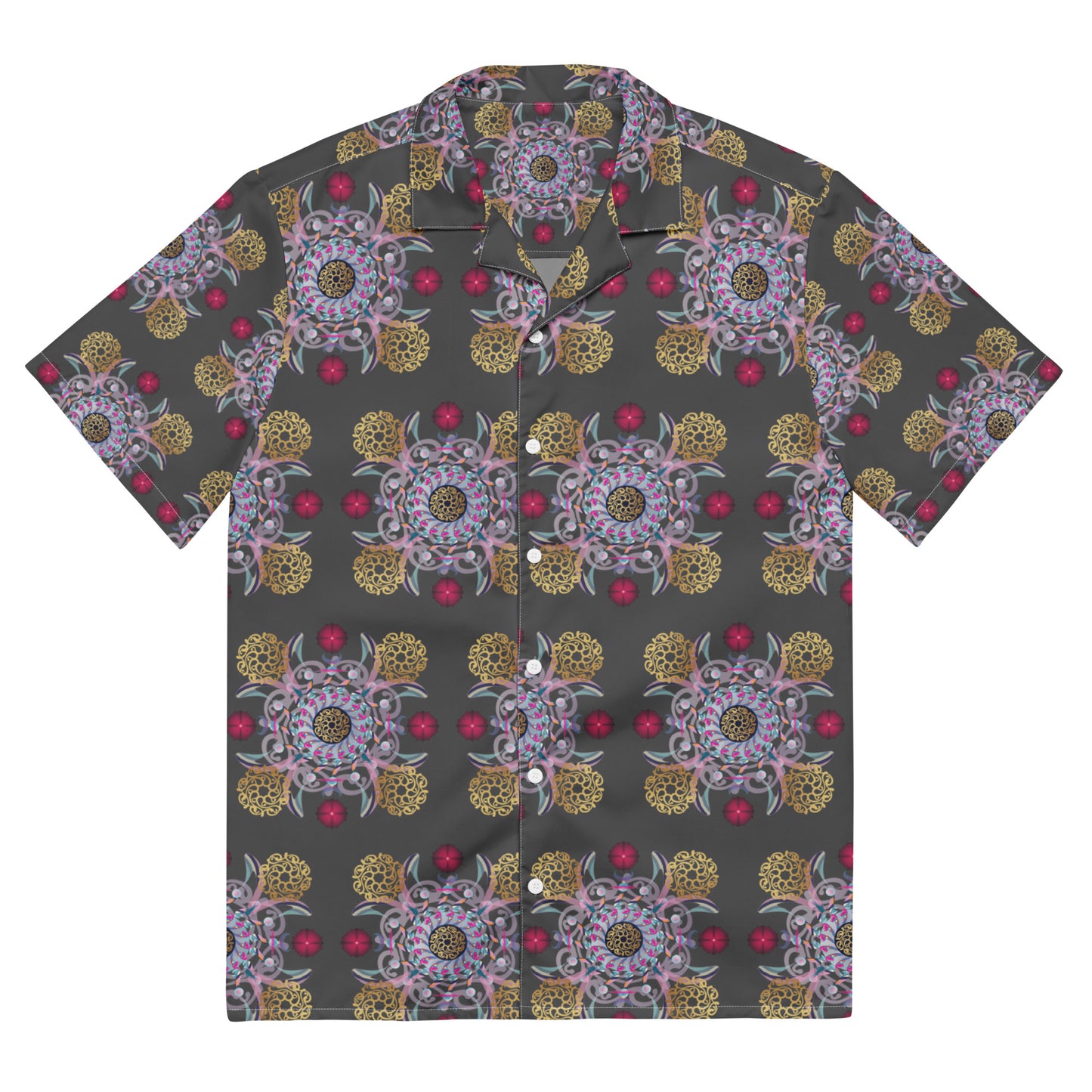 Unisex button shirt Kukloso Abstractical No 17 - Free Shipping