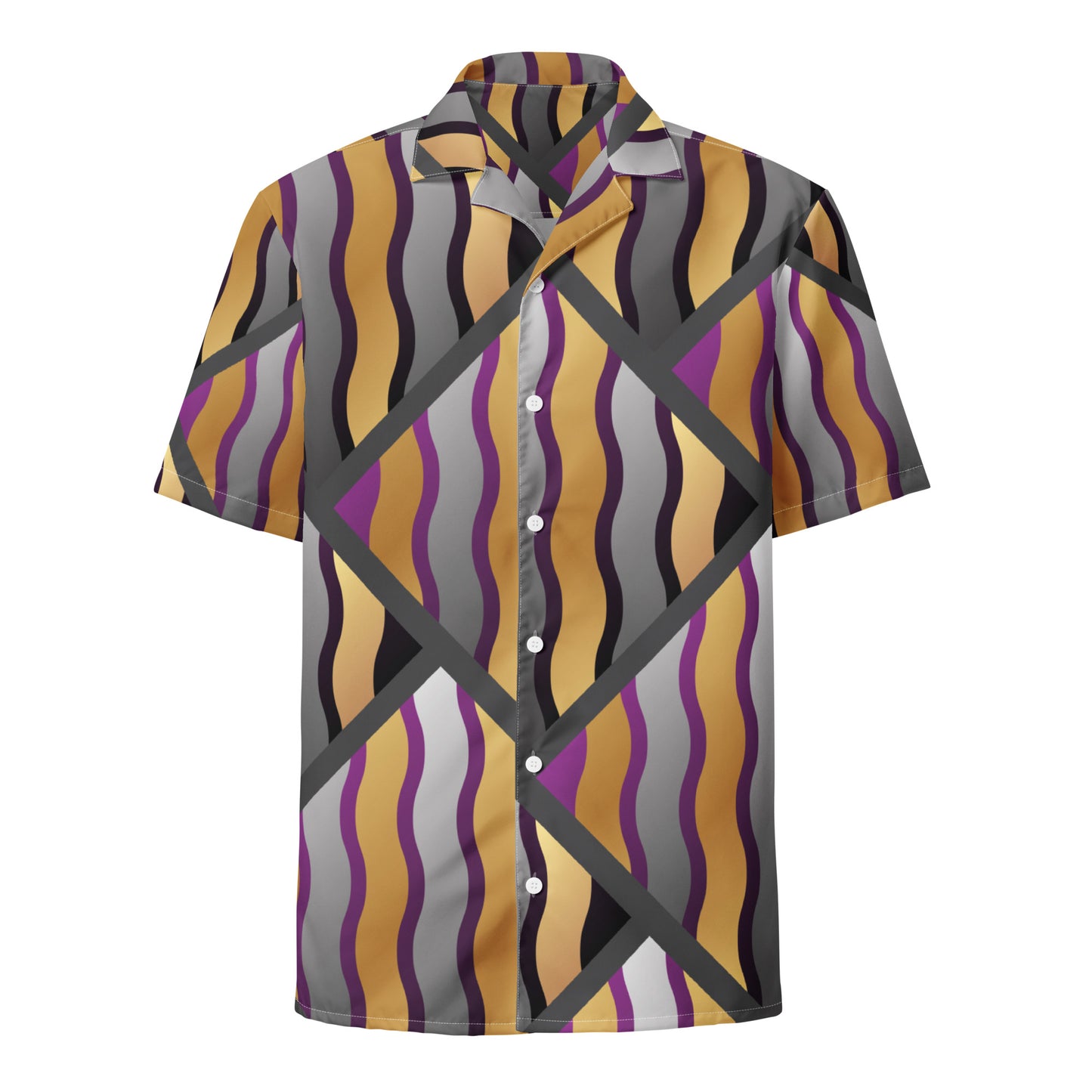 Unisex button shirt Kukloso Abstractical No 32 - Free Shipping