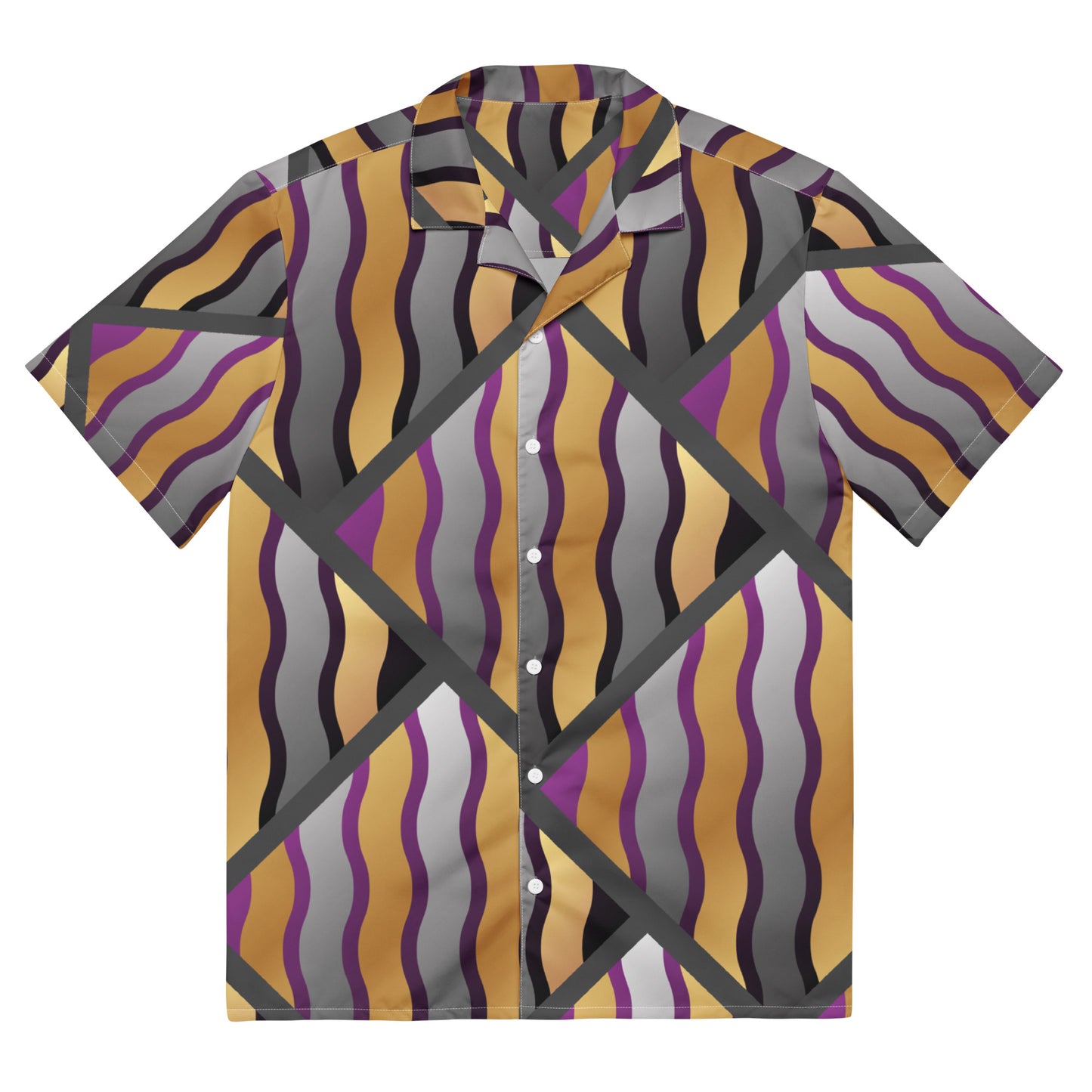 Unisex button shirt Kukloso Abstractical No 32 - Free Shipping