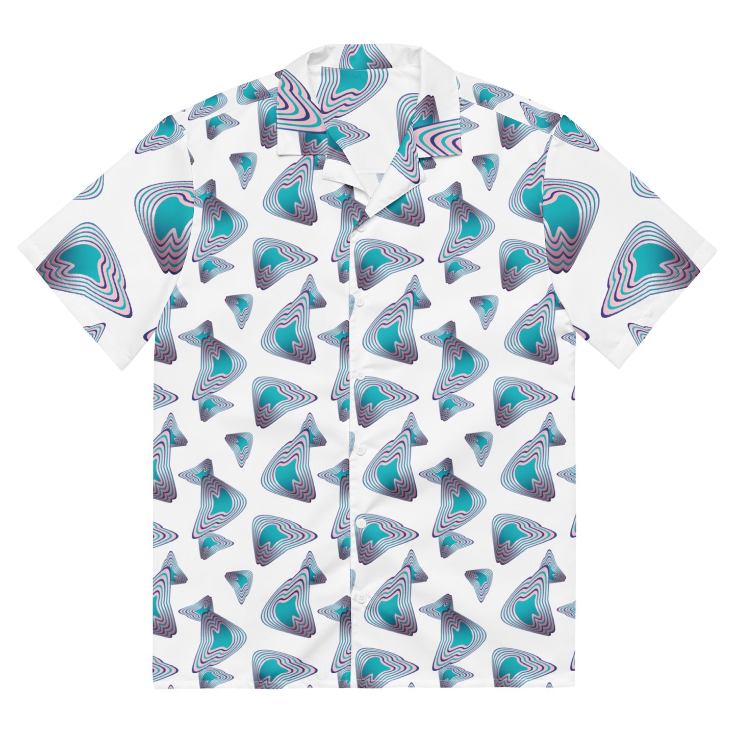 Unisex button shirt Kukloso Abstractical No 96 - Free Shipping