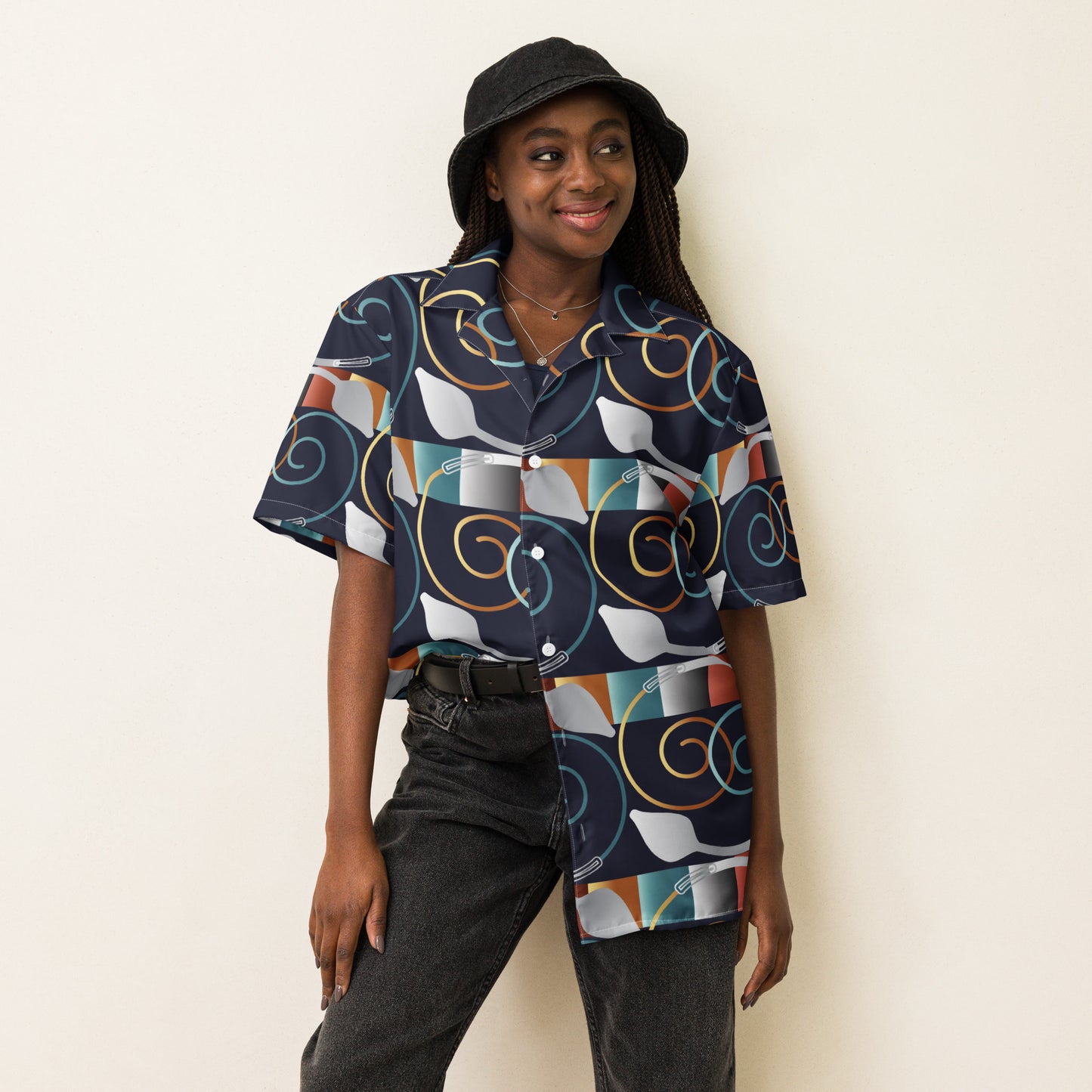 Unisex button shirt Kukloso FS No 54 - Free Shipping