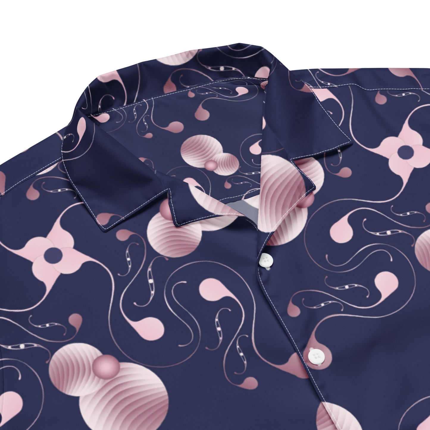 Unisex button shirt Kukloso Abstractical No 4370 - Free Shipping