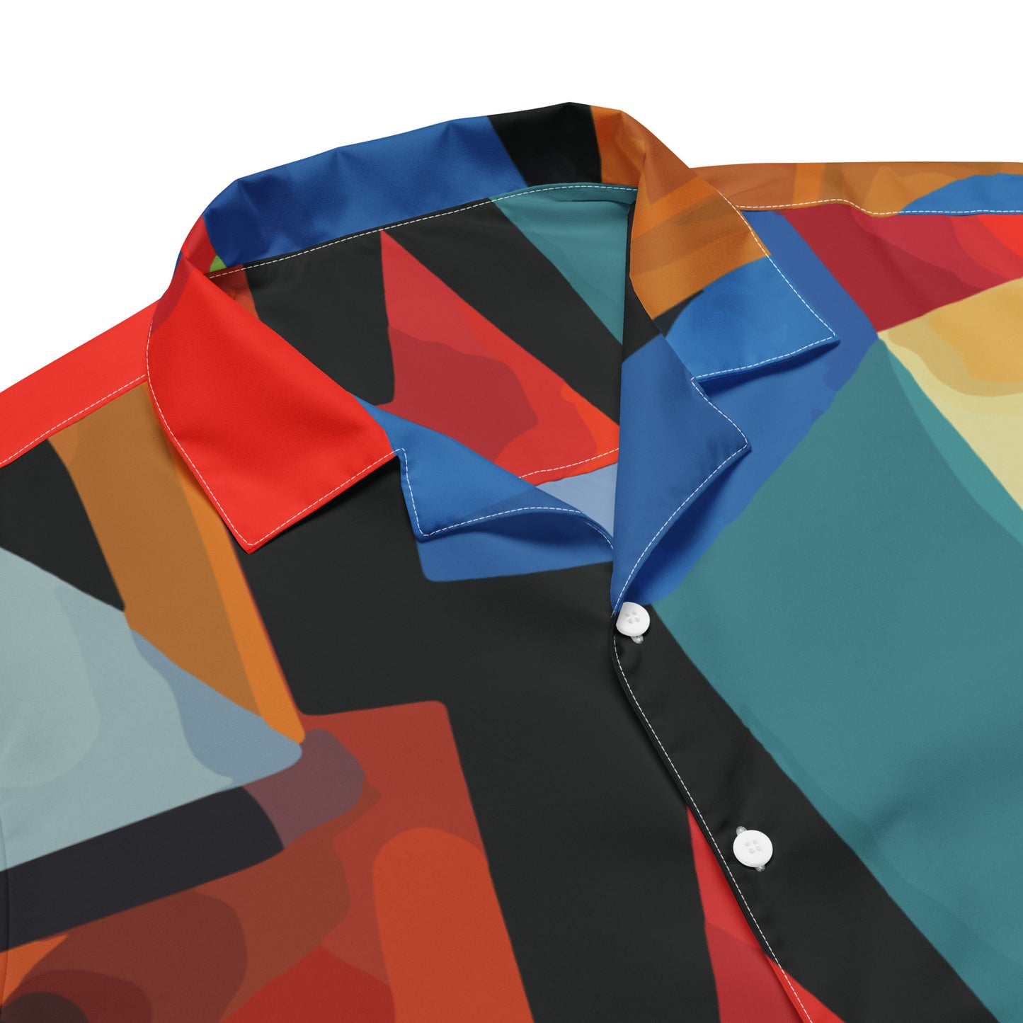 Unisex button shirt Kukloso Abstracticon No 35 - Free Shipping