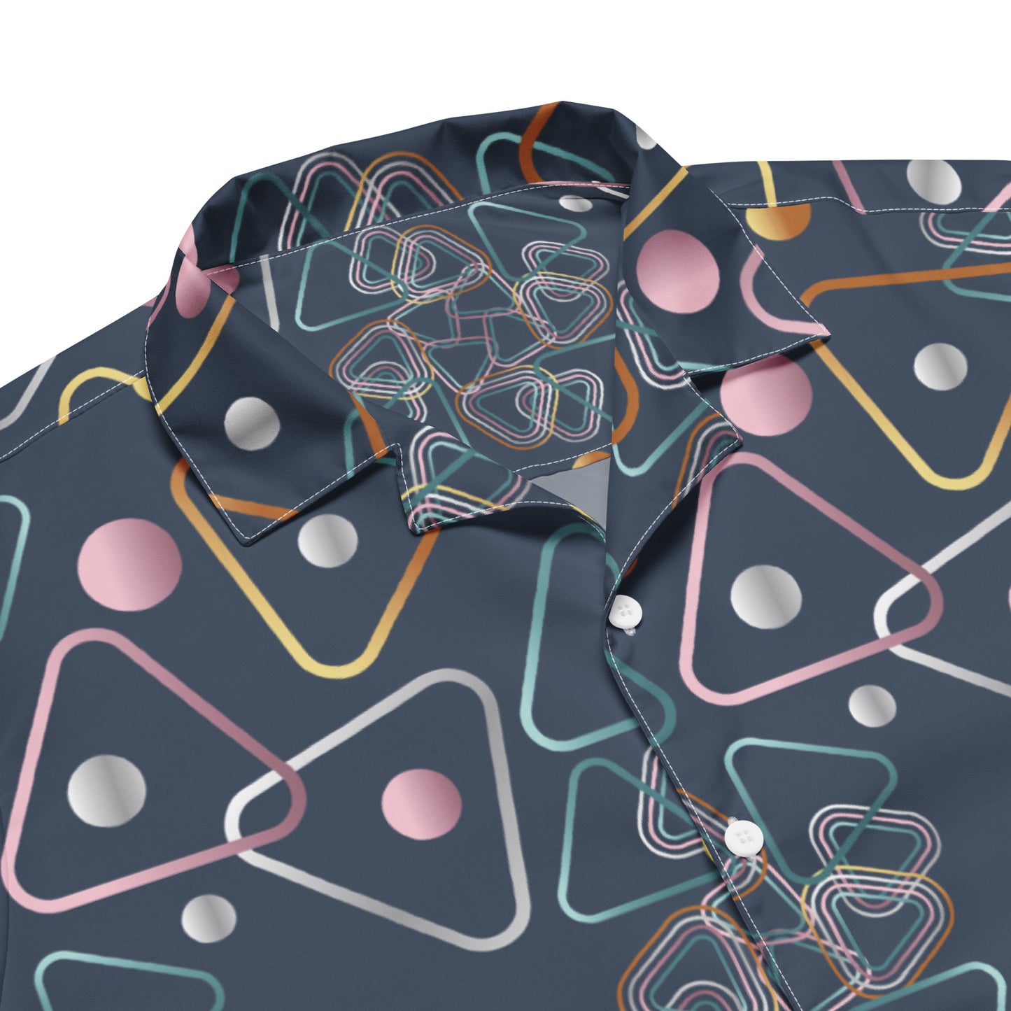 Unisex button shirt Kukloso Abstracticon No 30 - Free Shipping